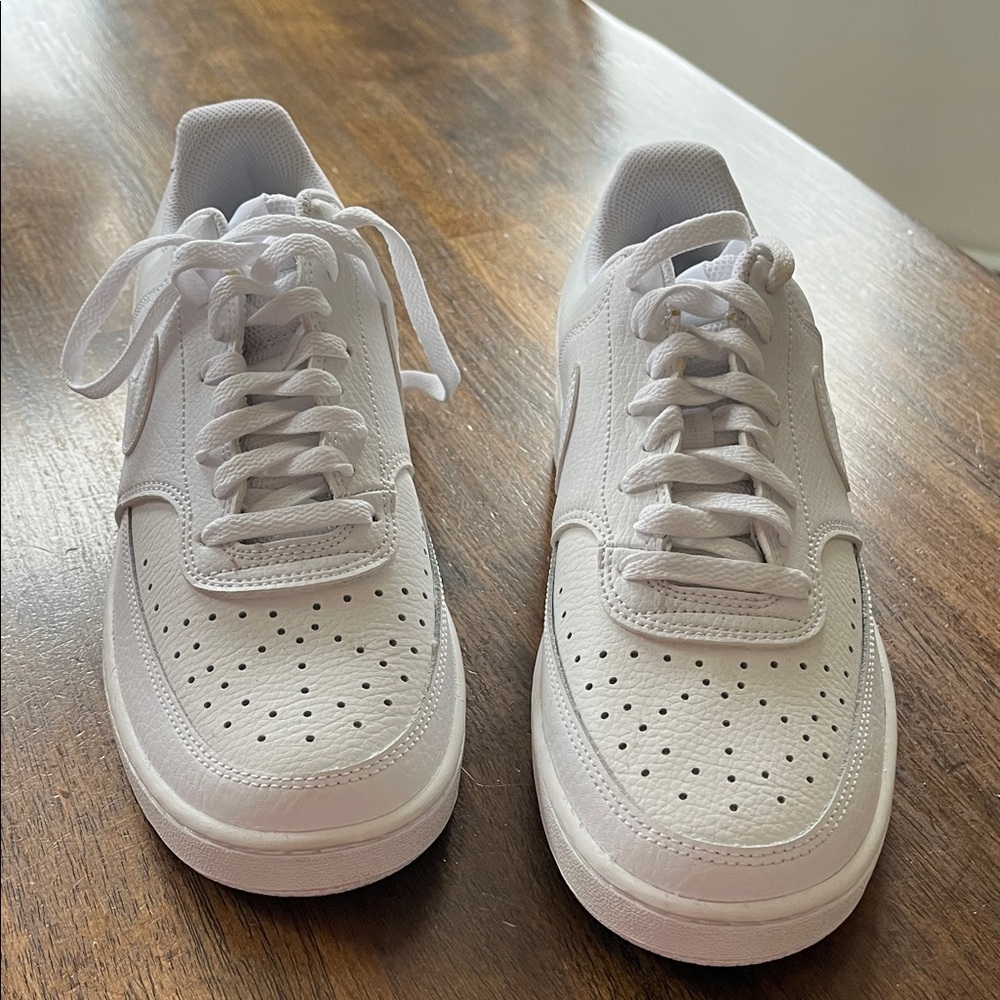 Nike White Low-Top Leather Sneakers
New size 9.5 women’s - Picture 2 of 8